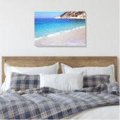 Myrtos - Kefalonia Canvas Afdruk (Insitu (Slaapkamer))