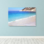 Myrtos - Kefalonia Canvas Afdruk (Insitu (Houten vloer))