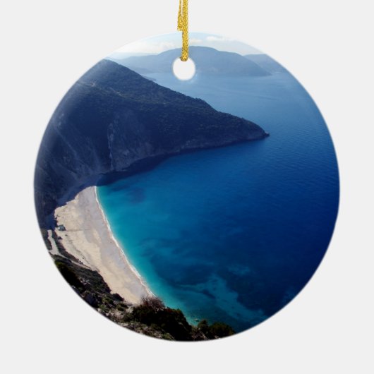 Myrtos - Kefalonia Keramisch Ornament (Achterkant)