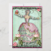 Mys Moederdag Gathering-uitnodiging Kaart (Voorkant)