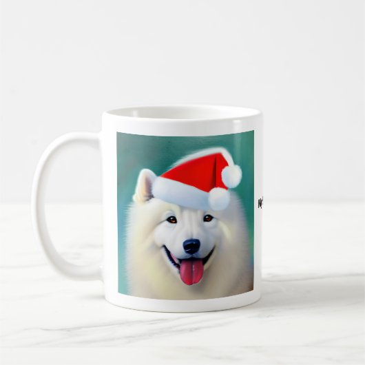 MySamoyed Personalized Gift Idee Cute Samoyed Koffiemok (Links)