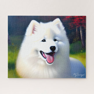 MySamoyed Personalized Gift Idee Cute Samoyed Legpuzzel