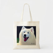 MySamoyed Personalized Gift Idee Cute Samoyed Tote Bag (Voorkant)