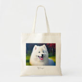 MySamoyed Personalized Gift Idee Cute Samoyed Tote Bag (Voorkant)