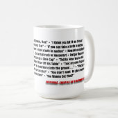 MySciFiShow Mok woordenlijst koffie (Voorkant rechts)