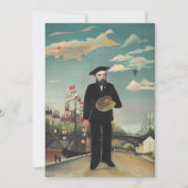 Myself Portrait Landscape 1890, Henri Rousseau (Voorkant)
