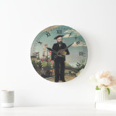 Myself Portrait Landscape 1890, Henri Rousseau Grote Klok (Huis)