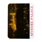 Mysore Palace bij nacht fridge magnet Magneet (Verticaal)