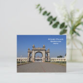 Mysore Palace India Toerismereizen Briefkaart (Staand voorkant)