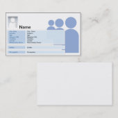 Myspace - Business Contactkaartje (Voorkant / Achterkant)