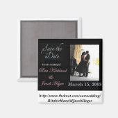 MySpace magneet, http://www.theknot.com/ourweddi.. Magneet (Voorkant / Achterkant)