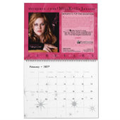 MYSPACEMUSICCALENDAR VAN 2009 MET BRITTANY WELLS KALENDER (Feb 2027)