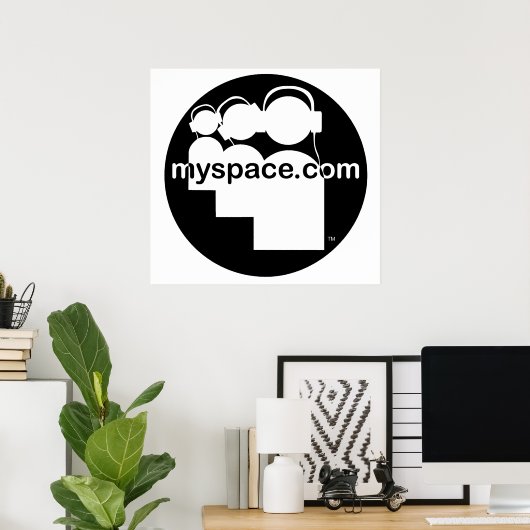 Myspacerecords Poster (Thuiskantoor)