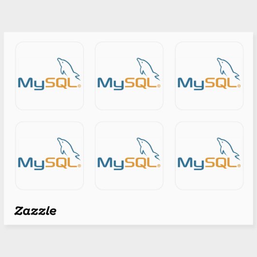 MySQL - Stickers voor sysadmins (Vel)