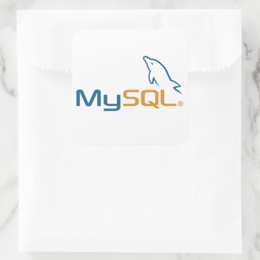 MySQL - Stickers voor sysadmins (Tas)