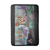 Mysten van de Glowshrooms Badmat (Voorkant Verticaal)