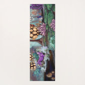 Mysten van de Glowshrooms Fantasy Landscape Yogamat (Achterkant)