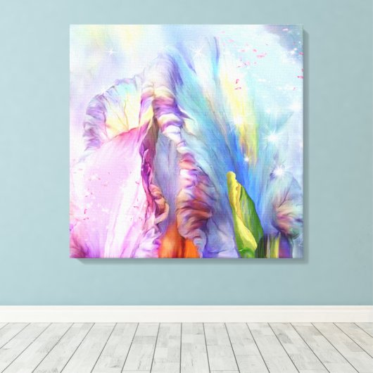 Mysterie Abstract Canvas Afdruk (Insitu (Houten vloer))