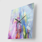 Mysterie Abstract Vierkante Klok (Hoek)