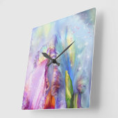 Mysterie Abstract Vierkante Klok (Hoek)