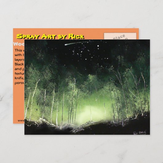 mysterie briefkaart (Voorkant / Achterkant)