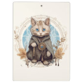 Mysterie Cat Klembord (Achterkant)