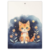 Mysterie Cat Klembord (Achterkant)