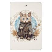 Mysterie Cat Mini Klembord (Achterkant)