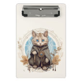 Mysterie Cat Mini Klembord (Voorkant)