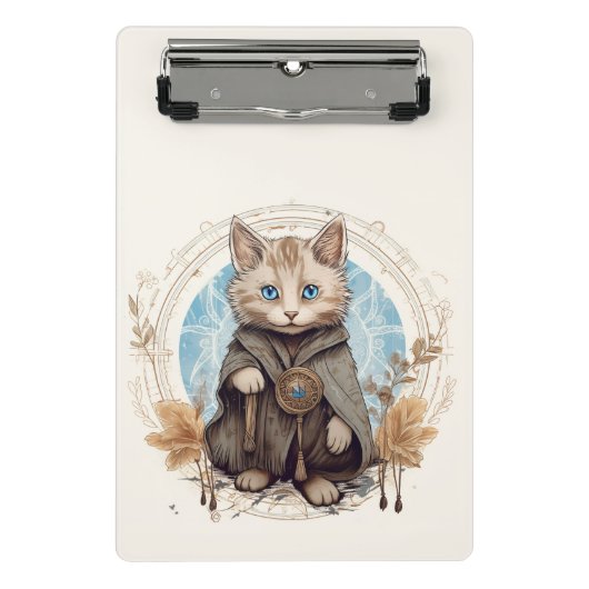 Mysterie Cat Mini Klembord (Voorkant)