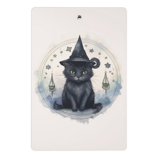 Mysterie Cat Mini Klembord (Achterkant)