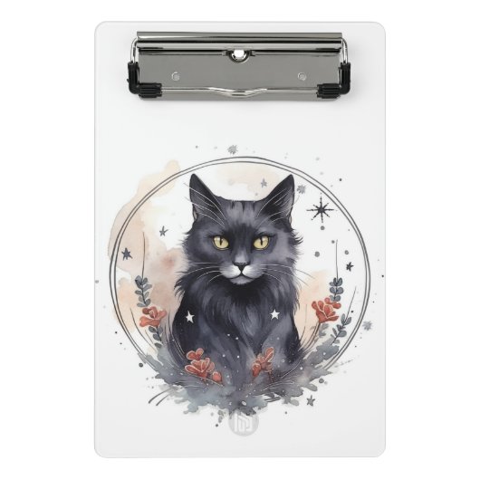 Mysterie Cat Mini Klembord (Voorkant)