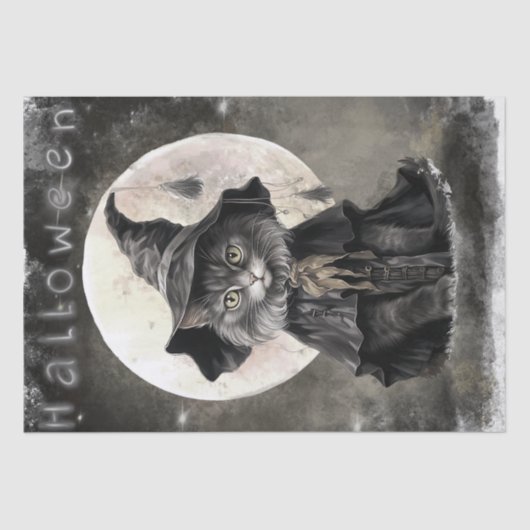 Mysterie Cat Tissuepapier (Voorkant)