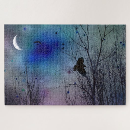 Mysterie en halve maan legpuzzel (Horizontaal)