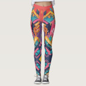 Mysterie en verwondering leggings (Voorkant)