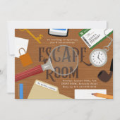 Mysterie Escape Room Verjaardag Kaart (Voorkant)