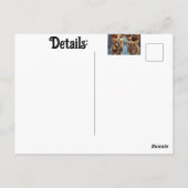 Mysterie Feest Honden Briefkaart (Achterkant)