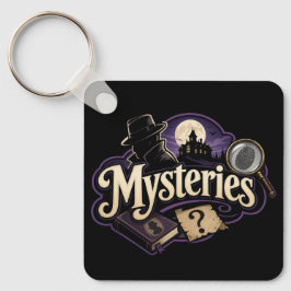 Mysterie Fictie Liefhebber Sleutelhanger