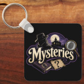 Mysterie Fictie Liefhebber Sleutelhanger (Voorkant)