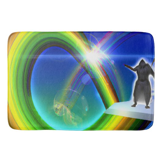 Mysterie Figuur bij de Interdimensionale Stargate Badmat (Voorkant)