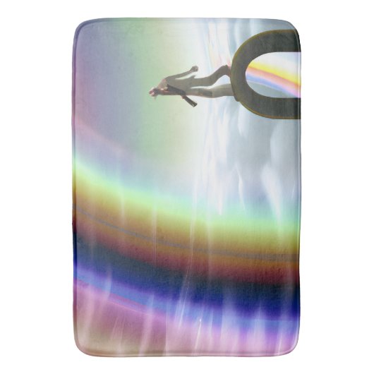 Mysterie Figuur bij de Interdimensionale Stargate Badmat (Voorkant Verticaal)