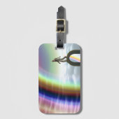 Mysterie Figuur bij de Interdimensionale Stargate Bagagelabel (Voorkant (verticaal))