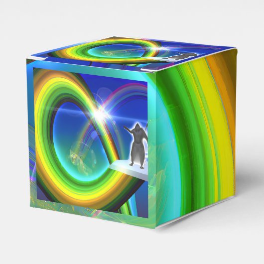 Mysterie Figuur bij de Interdimensionale Stargate Bedankdoosjes (Voorkant Zijde)