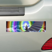 Mysterie Figuur bij de Interdimensionale Stargate Bumpersticker (Op auto)