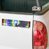 Mysterie Figuur bij de Interdimensionale Stargate Bumpersticker (Op Truck)