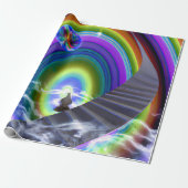 Mysterie Figuur bij de Interdimensionale Stargate Cadeaupapier (Uitgerold)