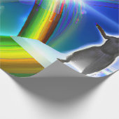 Mysterie Figuur bij de Interdimensionale Stargate Cadeaupapier (Hoek)