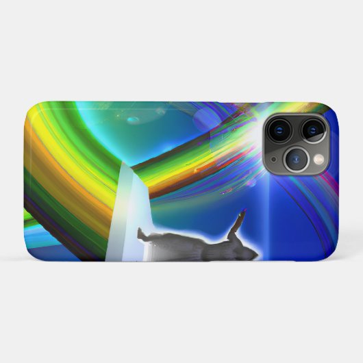 Mysterie Figuur bij de Interdimensionale Stargate Case-Mate iPhone Case (Achterkant (horizontaal))