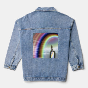 Mysterie Figuur bij de Interdimensionale Stargate Denim Jacket