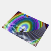 Mysterie Figuur bij de Interdimensionale Stargate Deurmat (Schuin)